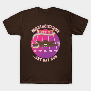 CUTE SLOTH - World's Fastest Sloth - SEIKA by FP T-Shirt